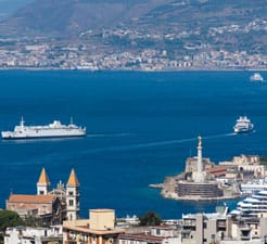 Jak rezervovat trajekt do Messina